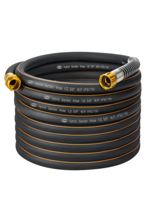50ft Hybrid Rubber Garden Hose 50 FT