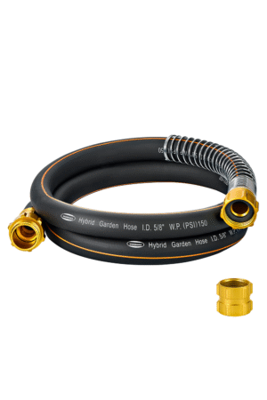 5ft Hybrid Rubber Garden Hose 5FT