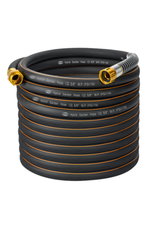 Hybrid Rubber Garden Hose 75 FT